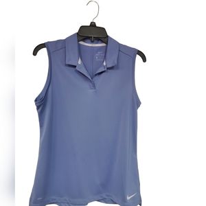 NIKE GOLF DRI FIT SIZE M WOMEN'S SLEEVELESS SHIRT